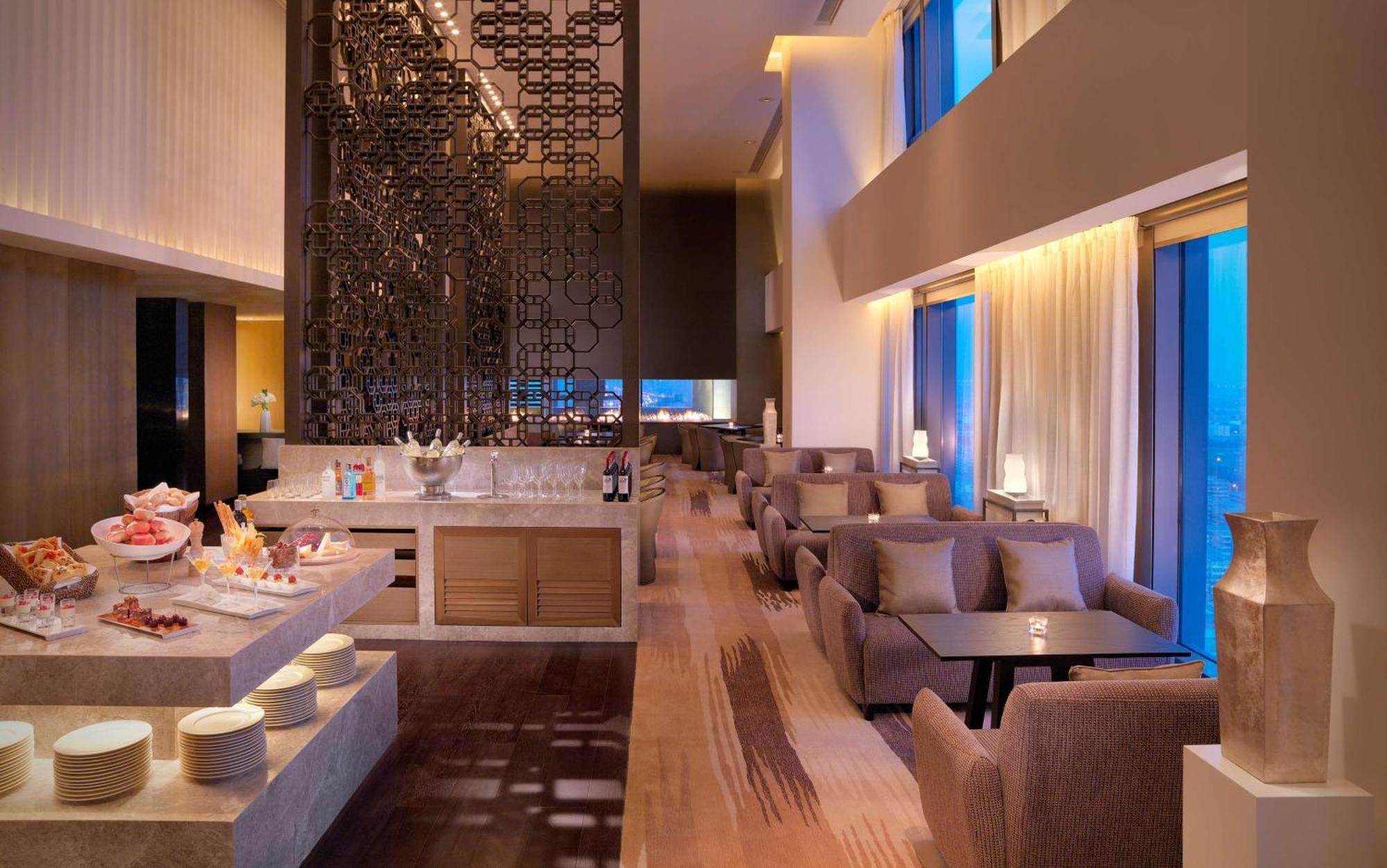 Hotel Hyatt Regency Tianjin East Exterior foto